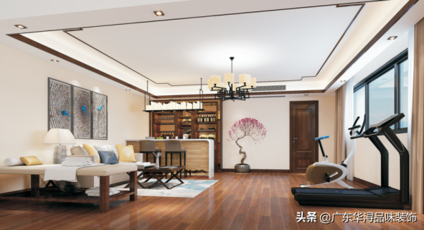 極致奢華的中式別墅裝修，當看到客廳的那一刻就深深地被折服