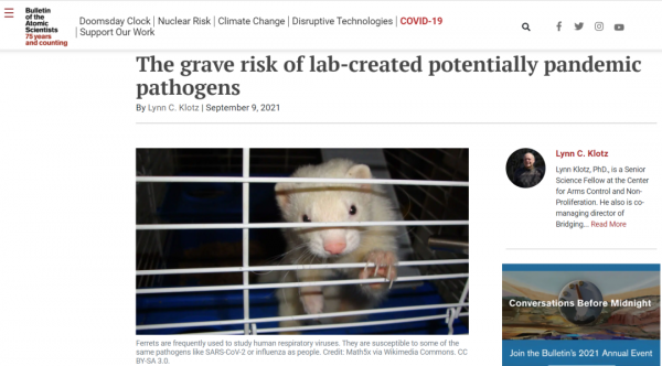 深挖！專家披露美實驗室復活病毒並導致洩漏細節