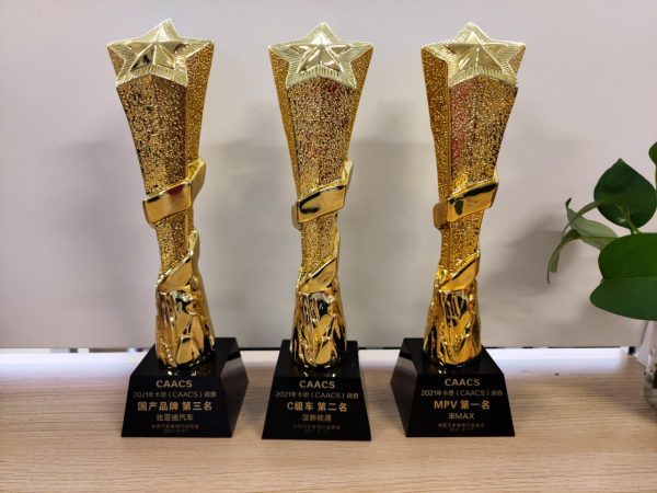 捷報傳來！比亞迪漢新能源在2021中國售後服務滿意度獲佳績