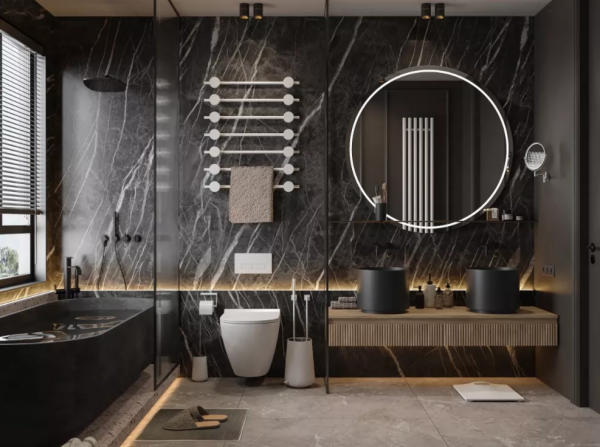 大理石衛生間，果然與眾不同