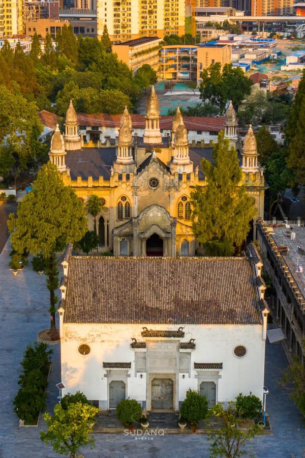 武漢古德寺：造型奇特被誤認為是西方教堂，曾吸引印度總理來參觀