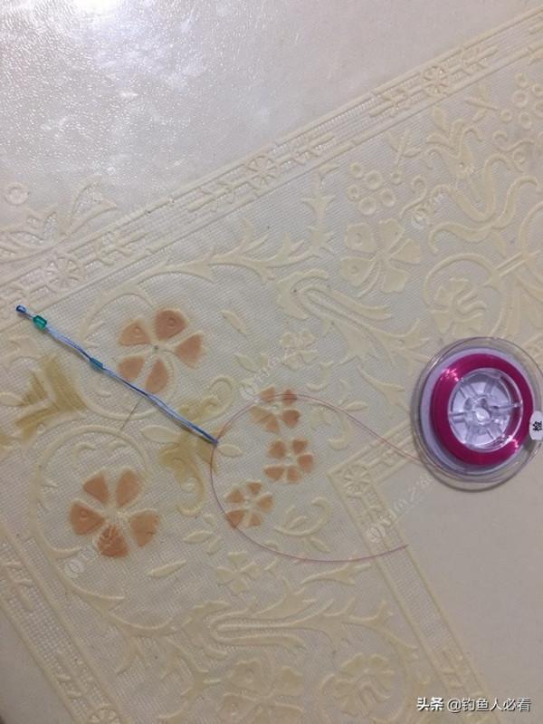 如果您在家不能去釣魚，可以學習綁制臺釣主線