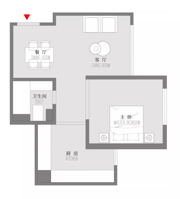 平平無奇56㎡,精摳每1mm,這才是最適合小戶型的絕美法式風 平平無奇56㎡,精摳每1mm,這才是最適合小戶型的絕美法式風