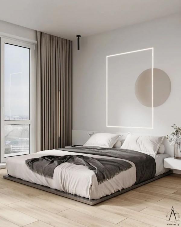 灰白色+原木，不失氣質的靜雅