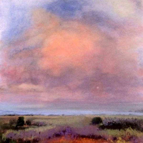 比利時女畫家伊芙&CenterDot;米勒粉彩畫中的天空之美，風景中最具情感