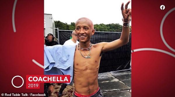 威爾·史密斯23歲兒子擺脫苦相，秀出青筋肌肉，自稱是補劑的作用