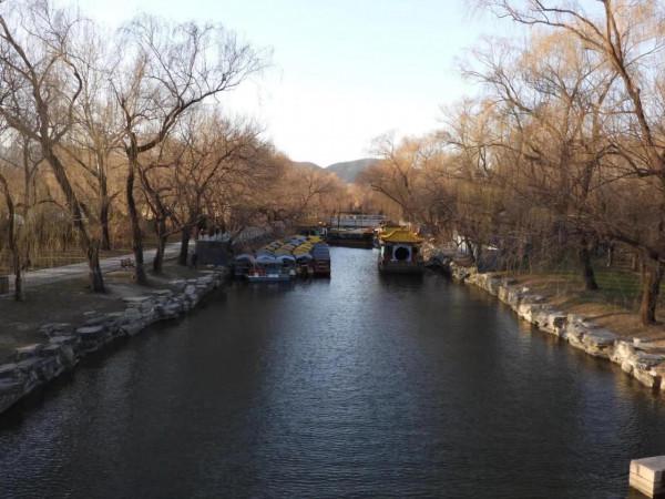 初冬頤和園 西堤觀六橋