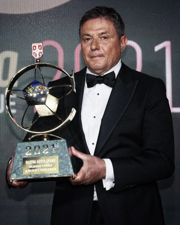 塞爾維亞足球年度獎項頒佈：斯托伊科維奇、塔迪奇獲獎