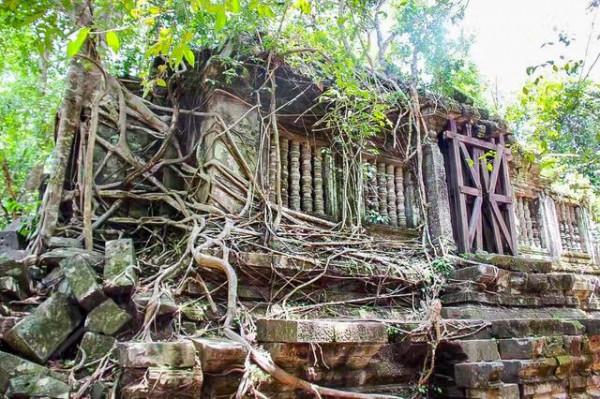 尋找失落的文明，隱蔽在叢林中的古剎，柬埔寨崩密列