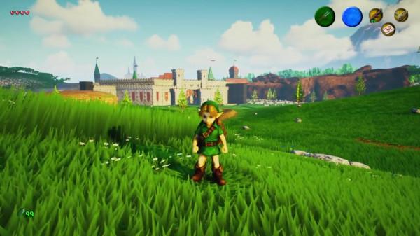 粉絲自制虛幻4《塞爾達傳說：時之笛》10分鐘影片展示