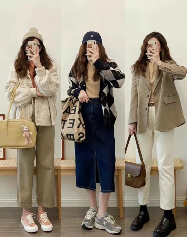 秋天的穿搭沒頭緒！這24套穿衣模板好時髦，照著穿一點沒問題