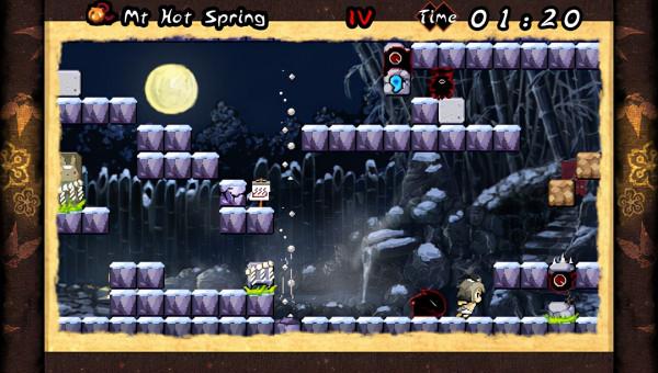 動作遊戲《疾風兔丸～冒險雙奇譚～》拯救被困的村民