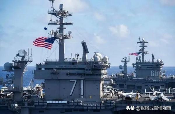 向解放軍叫陣？美軍航母戰鬥群逼近南海 臺軍打響“巷戰”演練