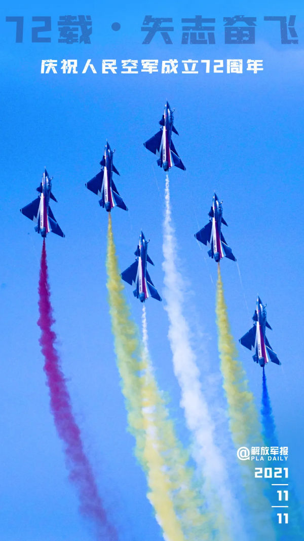 高畫質戰機桌布，祝人民空軍生日快樂