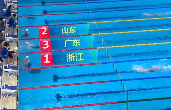 游泳多項決賽:聯合隊接力驚險奪冠,新專案浙江稱王 游泳多項決賽:聯合隊接力驚險奪冠,新專案浙江稱王