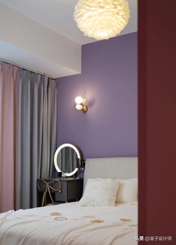 一家三口的90㎡舒適“小窩”，多彩元素的加入，讓生活更出彩