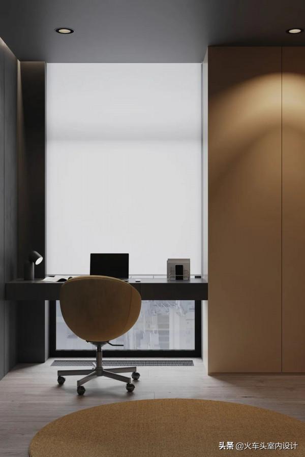 高階黑公寓設計，酷