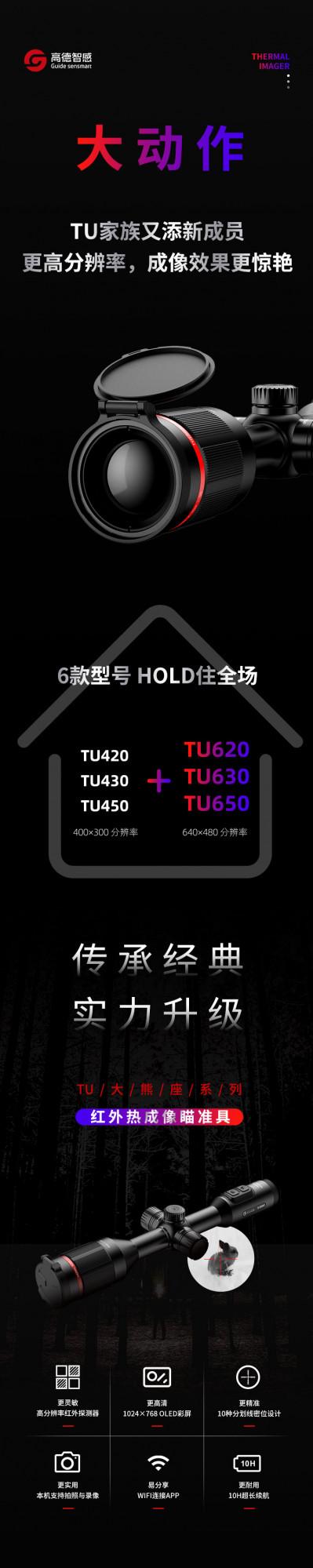 高德智感TU系列紅外熱像儀新品上市,成像更清晰 高德智感TU系列紅外熱像儀新品上市,成像更清晰