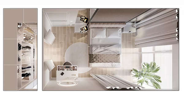 一對年輕夫婦的95㎡兩居室,溫暖柔和 一對年輕夫婦的95㎡兩居室,溫暖柔和