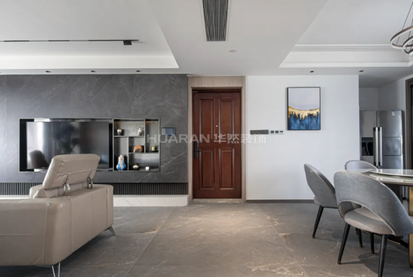 152㎡現代四居，簡約大氣的家，點亮格調的生活