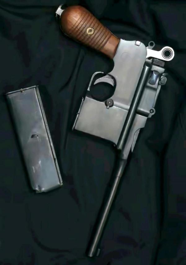 駁克槍原廠製造和收藏品的清晰大圖