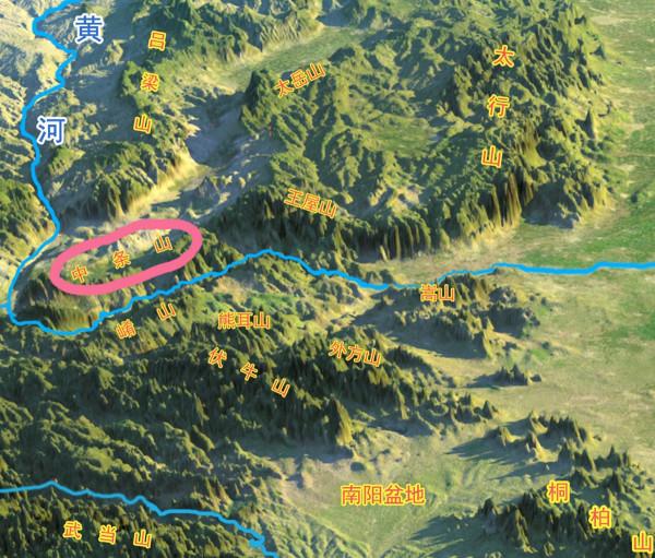 山西中條山,為啥這麼重要?看到地圖就明白了 山西中條山,為啥這麼重要?看到地圖就明白了