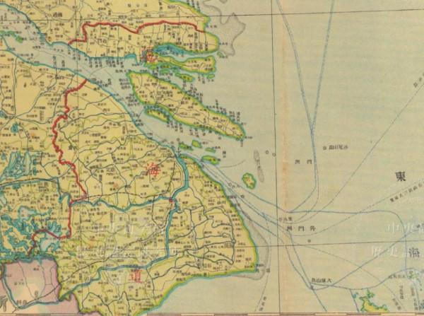 1925年民國江蘇省老地圖