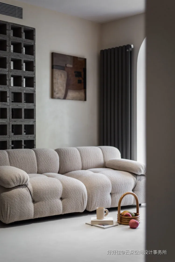 爆改80m²二手房：空心磚作隔斷，盲盒收納給我看呆了