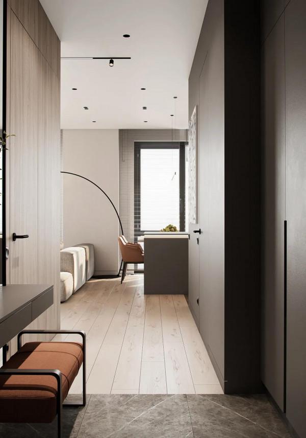 微醺色胡桃木，營造光影下的溫潤生活