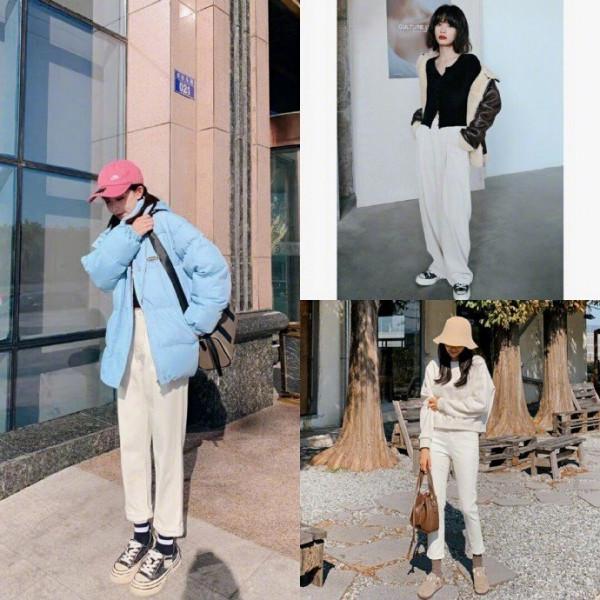 秋天你需要一條白色的褲子:白色褲子搭配起來其他顏色都可以靠邊 秋天你需要一條白色的褲子:白色褲子搭配起來其他顏色都可以靠邊