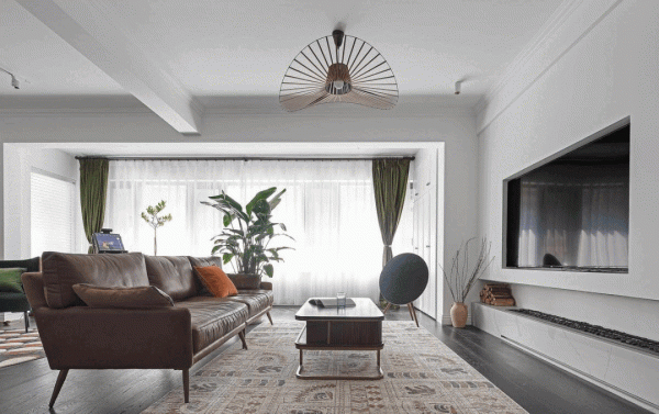 140㎡輕復古風,簡潔的軟裝搭配,演繹慢享生活 140㎡輕復古風,簡潔的軟裝搭配,演繹慢享生活