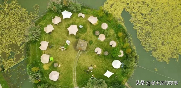 帳篷露營地，投資小、顏值高、不佔土地指標的網紅住宿