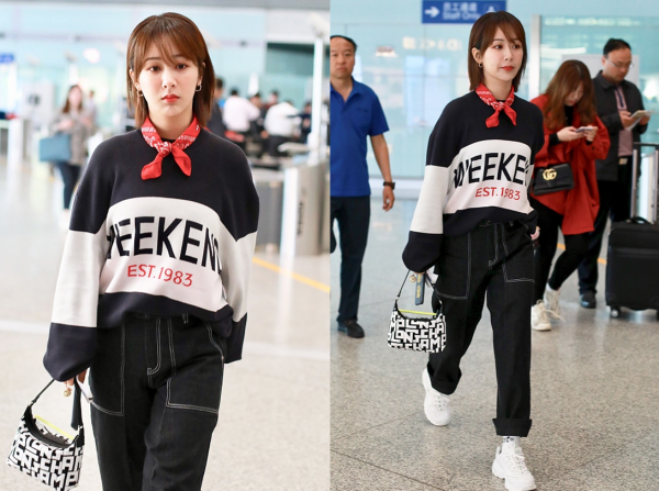 楊紫一改&OpenCurlyDoubleQuote;甜美風&rdquo;穿搭，大膽嘗試短款皮衣秀個性，看著時髦高階