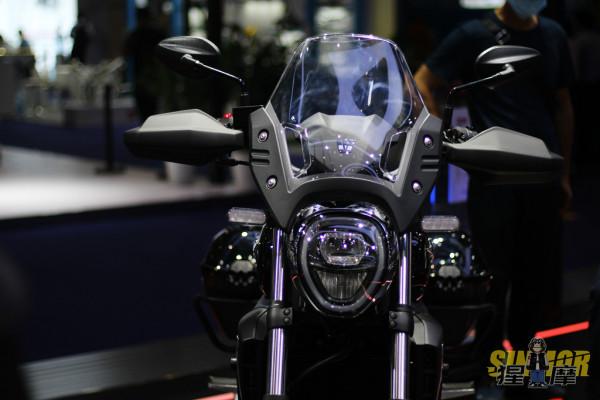 重慶摩博會 莫里尼Seiemmezzo 6½展出 一臺復古風格的現代街車