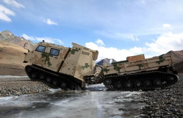 助力冬季物資運輸保障！新型全地形車落戶高原邊防部隊