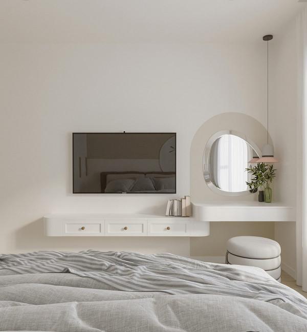 白色簡約家裝設計，乾淨利落的戶型