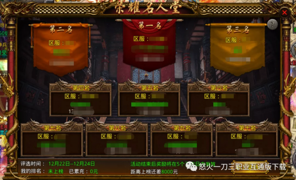 怒火一刀榮耀名人堂活動：評選名人上榜領獎，快來評選上榜吧