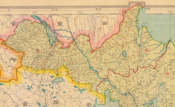 1925年民國江蘇省老地圖