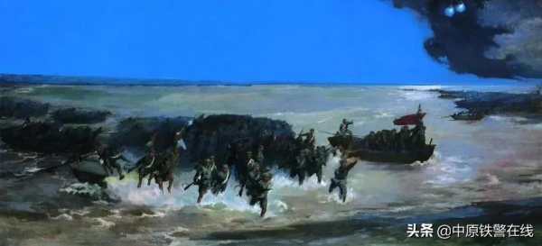 百集微課講故事｜美術經典中的黨史第二十期：《夜渡黃河》