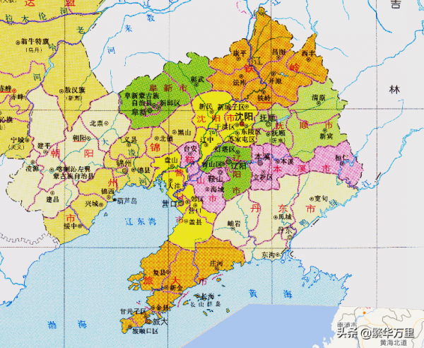 遼寧省的地域調整，14個地級市之一，大連市為何有10個區縣？