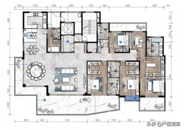 370平米奢華到天際的大平層,值得珍藏 370平米奢華到天際的大平層,值得珍藏