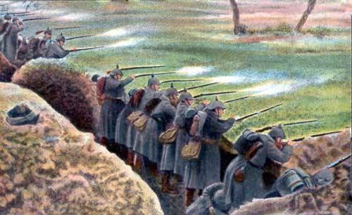 火槍陣為何要“排隊槍斃”，也不找掩體躲避？指揮官：那你試試？