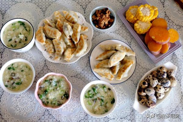 小學生七天早餐分享，天冷在家吃飯最舒服，媽媽每天換著花樣安排