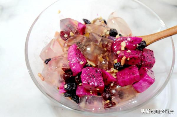 女兒要吃冰粉，媽媽第一次動手做，沒想到這麼簡單，太好吃了