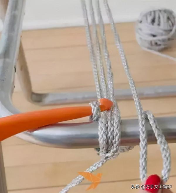 舊摺疊椅改造變身小清新編織摺疊椅製作教程