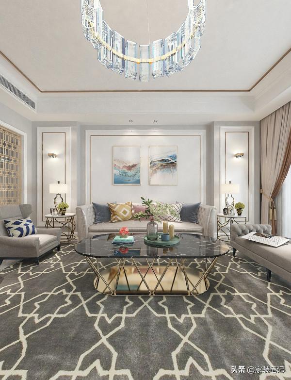 256㎡現代輕奢，精緻、簡約的設計往往更加的適合生活，這就是家