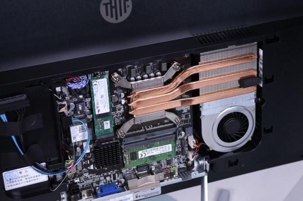 居然如此簡約 同方精銳Z1-557一體機開箱+拆解