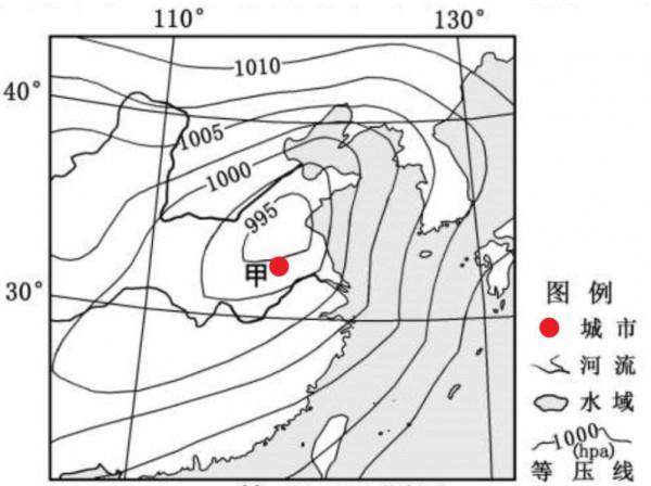 高中地理——每日講1題（鋒面氣旋、冷鋒、暖鋒、逆溫）