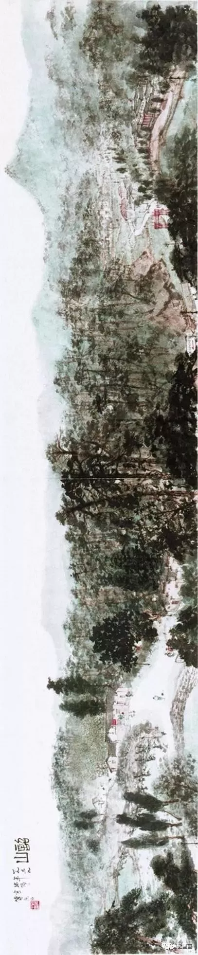 10幅國畫長卷，養眼