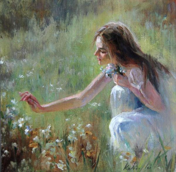 從中國走出的畫家 開爾文·雷作 品欣賞